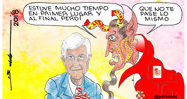 ¿AMLO, con la misma suerte que el Toluca?