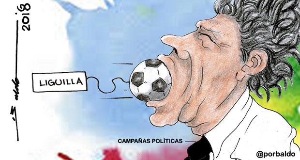Caricatura: Liguilla callará a candidatos