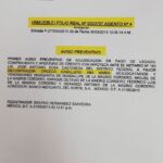 Doger prueba que Barbosa uso un crédito y no dos para comprar casa