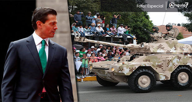 En último año de gestión, EPN no asistiría a desfile del 5 de Mayo en Puebla