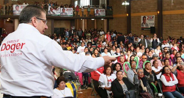 Terminará con venta de pipas de agua en Amozoc, plantea Doger