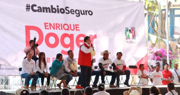 Gobiernos panistas olvidaron atender a colonias de Puebla: Doger
