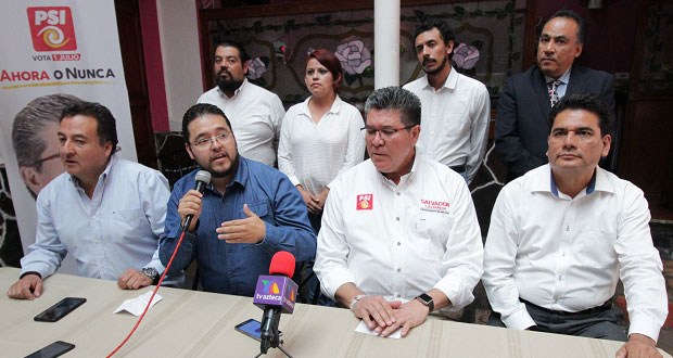 Exmilitantes del PES apoyan al candidato del PSI a alcaldía de SAC