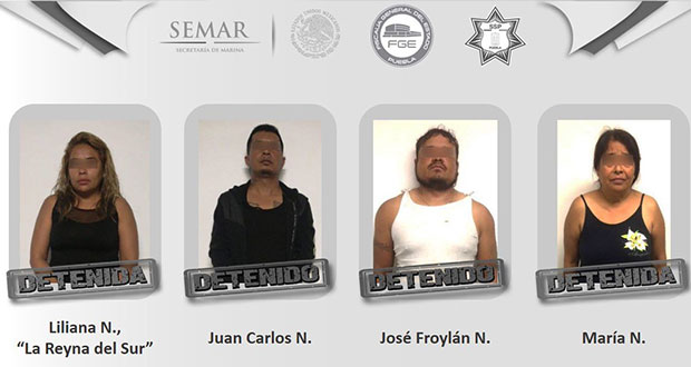 FGE confirma detención de presunta líder narcomenudista en Puebla