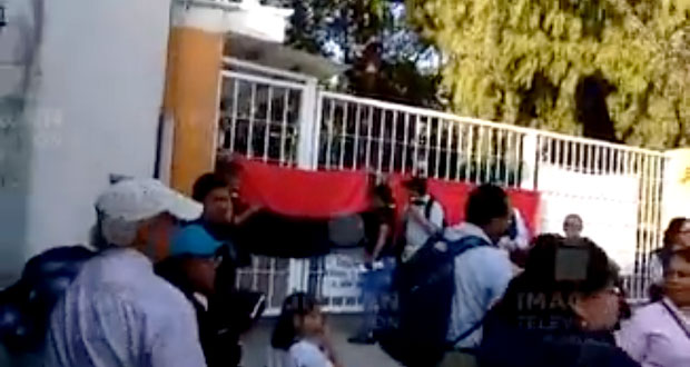 Trabajadores del Inaoe, en huelga