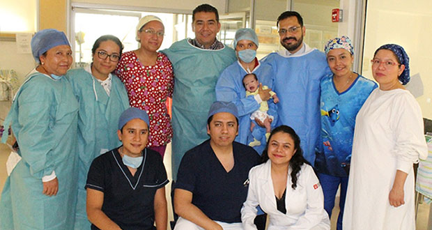 En Issstep, operan con éxito a neonato con malformación cardíaca