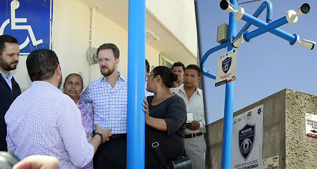Comuna de Puebla instala videovigilancia en Guadalupe Hidalgo