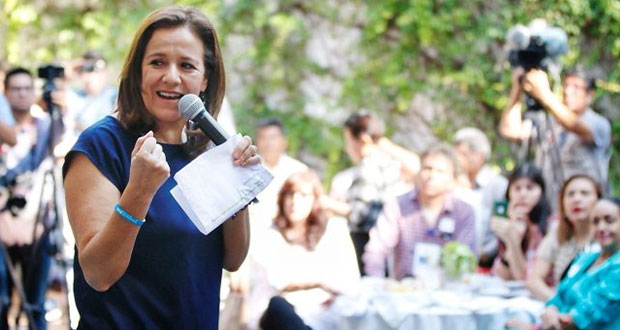 Zavala oficializa ante INE renuncia a su candidatura presidencial