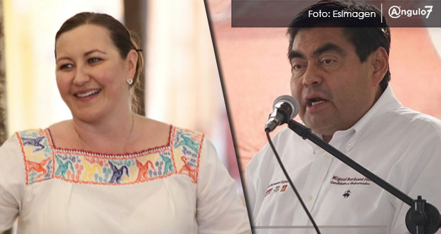 Te veo en el debate del IEE, responde Martha Erika a Miguel Barbosa