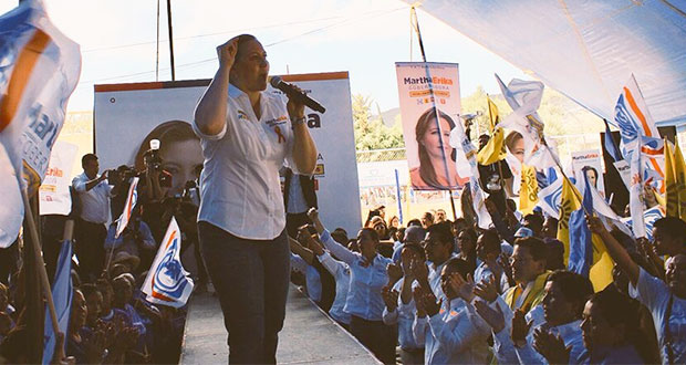 Tras declinación de Alejandro Romero, Martha Erika buscará sumar a NA a su campaña