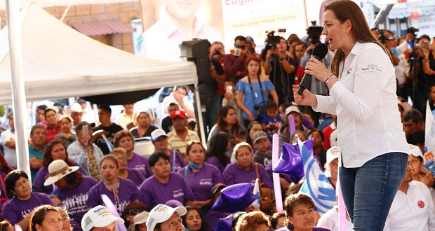 Nadie sobre la ley y combate a delincuentes, asegura Martha Erika