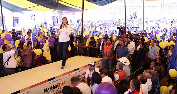 Martha Erika se compromete a mejorar la conectividad de Tochimilco