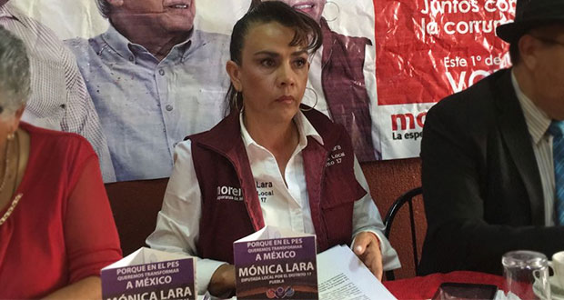 Pugnará Mónica Lara por una fiscalía de delitos de género en Puebla