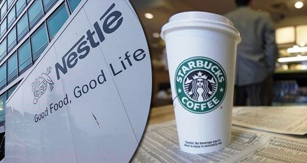 Nestlé anuncia que comercializará productos de Starbucks