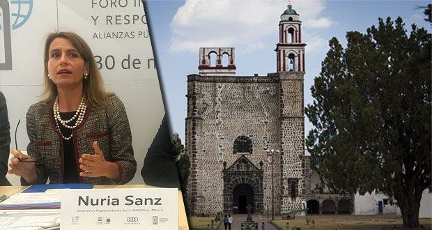 Por lluvias, desconocen cuándo estará listo exconvento de Tochimilco