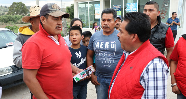 Antorchista Rosendo Vázquez llama a impulsar la cultura en Ocoyucan