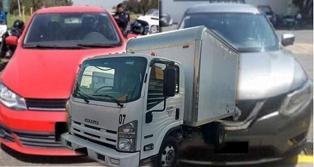 SSP recupera 6 vehículos y detiene a uno por robo de autopartes