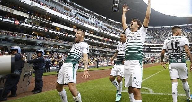 América fracasa ante Santos que jugará la final contra Toluca