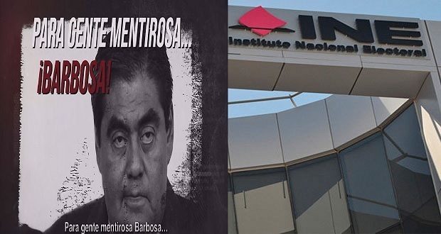 INE suspende spot “Barbosa miente”, pautado por PRD, tras denuncia de Morena