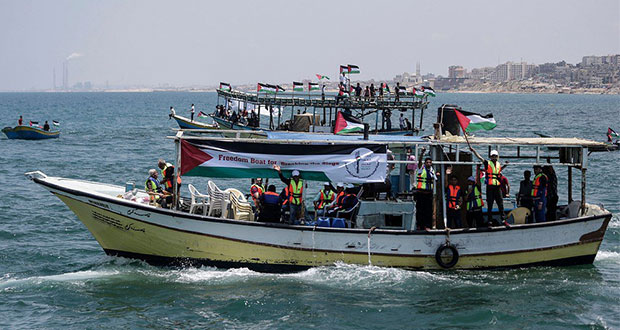 ¿Por qué barcas palestinas zarparon al mismo tiempo?