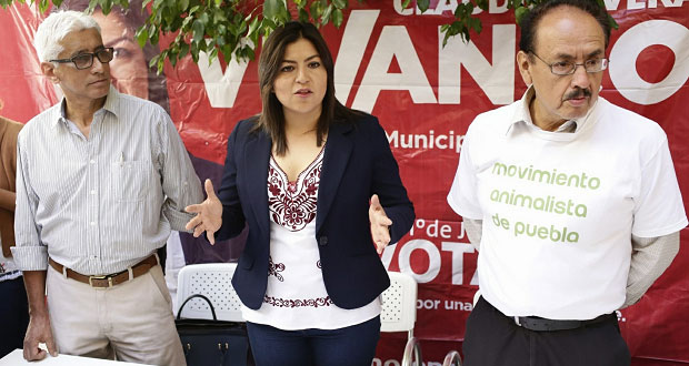 Proyecta Claudia Rivera el primer hospital de mascotas en Puebla