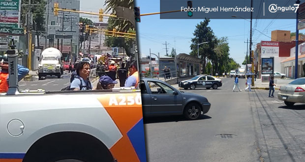 Cierran tramo de Diagonal Defensores de la República por fuga de gas