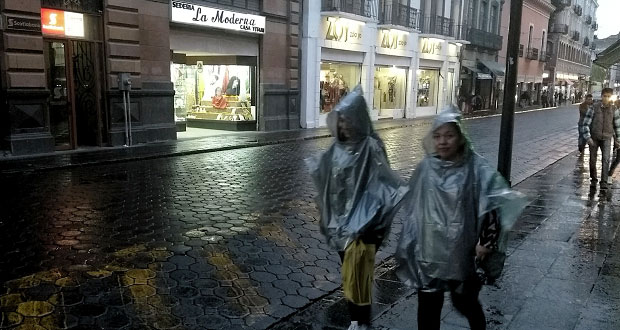 SMN pronostica tormentas y lluvias fuertes en Puebla