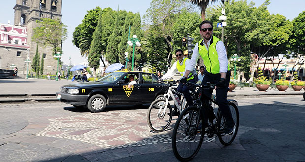 Ayuntamiento de Puebla se suma al Día Poblano Sin Coche
