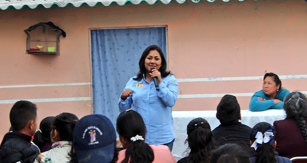 De ganar, Nadia gestionará inversiones en tecnificar campo poblano