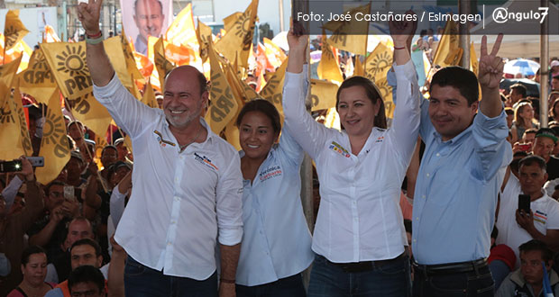 Martha Erika afirma que hay unidad con Rivera y promete “transporte naranja”
