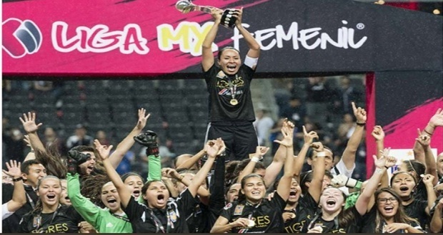 Tigres, campeonas de la Liga Femenil; superan en penales a Monterrey