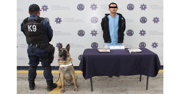 Detienen a sujeto en la CAPU por posesión de dos kilos de heroína