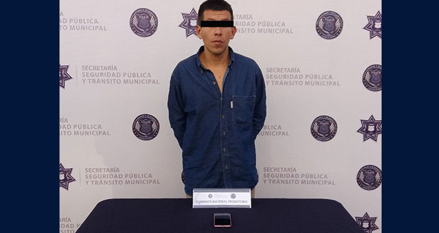Dan prisión preventiva a presunto asaltante de transeúnte en Puebla