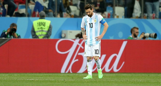 Argentina prácticamente eliminada al caer 3-0 ante Croacia