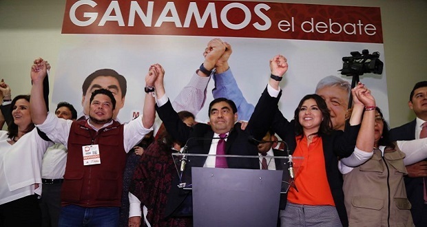 Me atacaron en debate porque soy el puntero: Miguel Barbosa