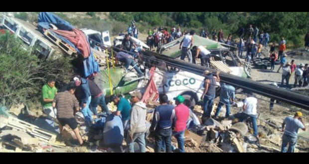Choque en la Calpulalpan-Texcoco deja 10 muertos y 13 heridos
