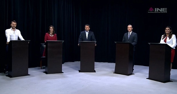 En debate, Natale deja PVEM, declina por de la Sierra y pide votar por Morena