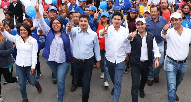Trabajaría con ciudadanos para mejorar Puebla: Eduardo Rivera