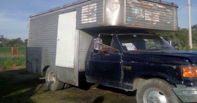 Aseguran en Huejotzingo 3 camionetas usadas para llevar huachicol
