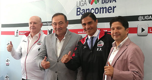 Francisco Palencia presentado como nuevo DT de Lobos BUAP