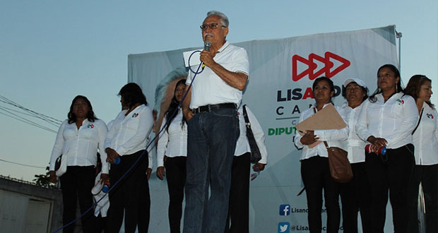 Lisandro Campos propone construir una central de abastos en Tehuacán