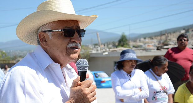 Urge regularización de terrenos en Tehuacán: Lisandro Campos