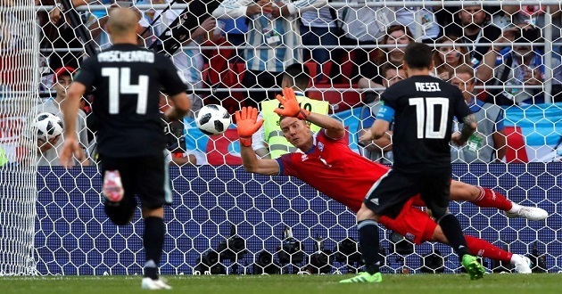 Messi falla penal y Argentina empata 1-1 con Islandia
