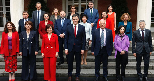 Nuevo gobierno español, con mayor representación femenina en Europa