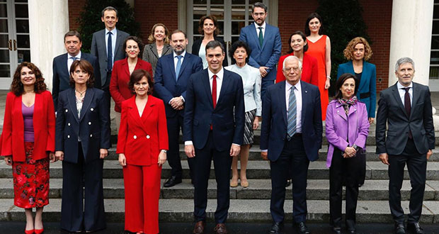 Nuevo gobierno español, con mayor representación femenina en Europa