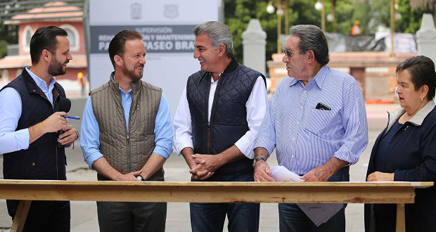 Rehabilitación de Paseo Bravo con 45% de avance: Gali y Banck