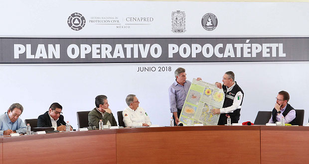 Popo continúa en amarillo fase 2; gobierno pide no difundir rumores