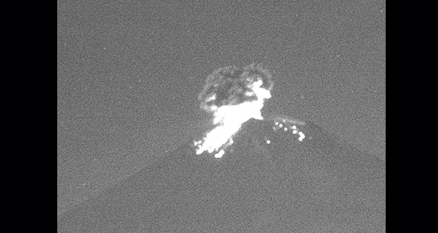 Incandescencia en el Popo no alteró semáforo en amarillo fase 2
