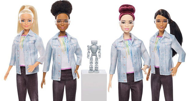 Lanzan Barbie ingeniera robótica para promover diversidad laboral