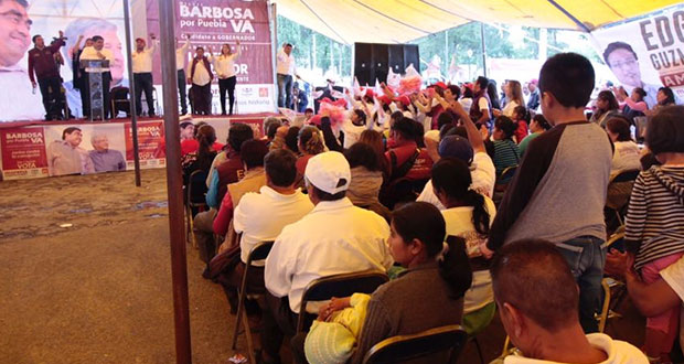 Barbosa propone estímulos al campo e impulsar planes de desarrollo